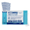 Scar Scar Tingkat Medis - 7 "Reconable Water- Resistant Silicone Tape for Scar - Clear Breathable Tape for C-Section, Tummy Tuck, Scar Bedah, dan Keloid - 4- Pack