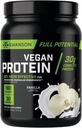 Swanson Penuh Potential Vegan Protein - Vanilla Flavor, Bubuk Protein seluruh Vegan untuk Bangunan Muscle dan Pemulihan - 30 g