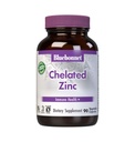 Nutrition Bluebonnet Albion Cheriated Zinc, For Imune Health & Enzyme Fungsi *, Soy- Free, Gluten- Free, Non-GMO, Kosher Certifikasi, Dairy-Free, Vegan, 90 Vegetable Capsules, 90 Servis
