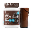 Ya Anda bisa! Penggantian Meal Shake - 20G Protein, 5G Fiber, 21 Vitamin & Minemins, 0G Diadded Sugar - Meal Replacement Protein Powder - Complete Alle-inone Nuteries - 15 Servings (Chocolate)