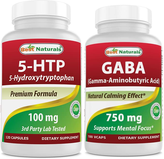 Best facials 5- HTP (5- hydroxyptophan) 100 mg & GABA 750 mg