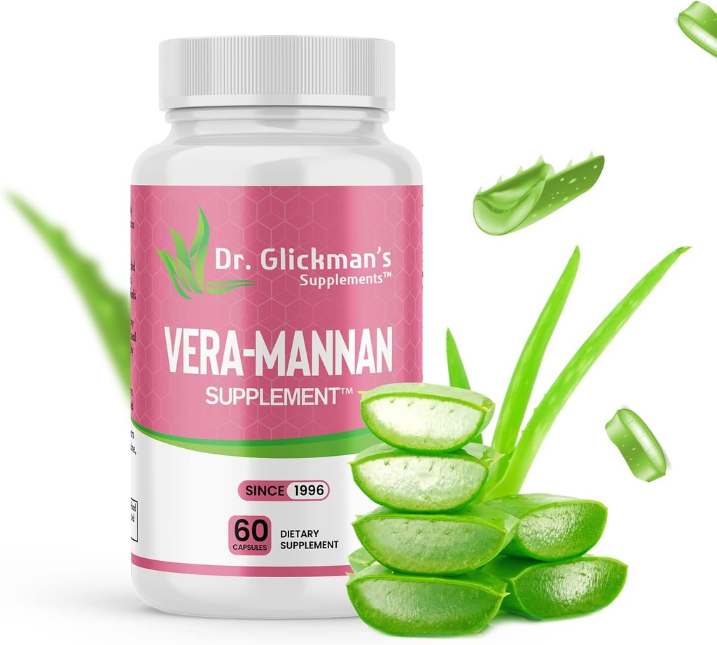 Vera- mannan Aloe Vera Suplemen, 1 Botol, 60 Kapsul