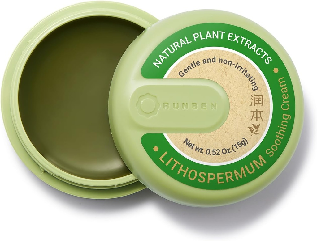 Es Krim Anti Itch RUNBEN untuk Relief Bug Bite, Mosquito Bug Bite Cream, Plant Based, Itch Soothing untuk Summer Outdoor, Plant-Based, Traveler-Pocket Size, 0.52 oz