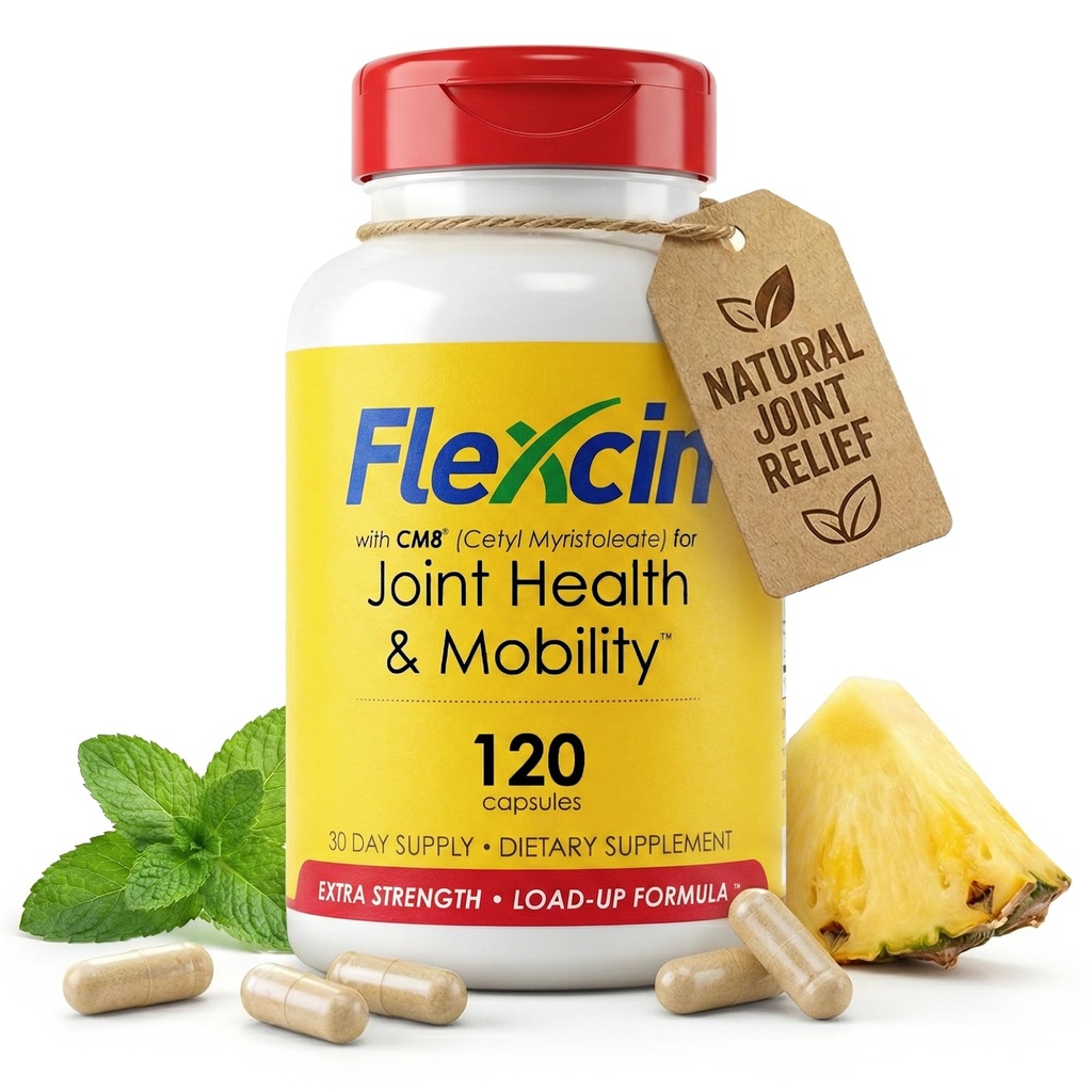 Flexcin Muat Formula dengan CM8 (120 Capsules)