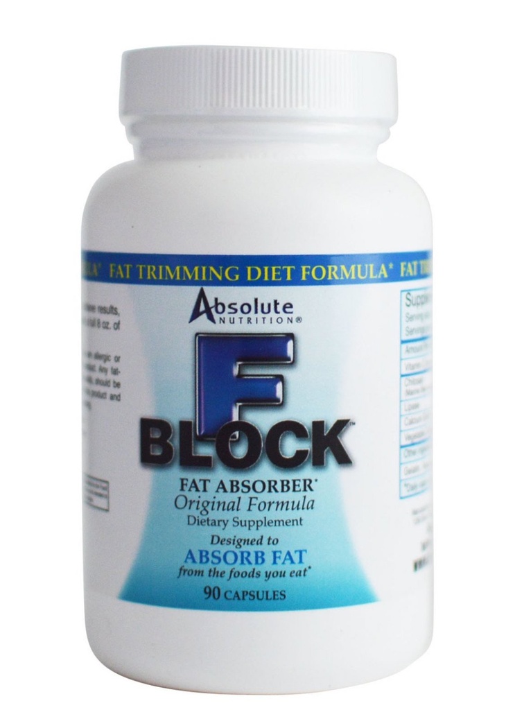 Absorber Fat Nutrition FBlock, Diet Formula, 90 Kapsul