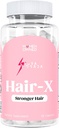 Laura Posada Wanita Hair- X Lanjutan Rambut Perkuat Suplemen untuk Thicker Visible, Semakin Kuat Rambut dengan Vitamin C, B12 - Non-GMO 60 Menghitung 100% Buatan Alam di Amerika Serikat