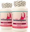 Keseimbangan Hormonal. Suplemento Natural para balancear las hormonas as femeninas. Set de 2 frascos con 90 kapsul Cadada uno. Thalamento para 3 Meces. 100% Alam