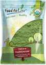 Serbuk SuperGreens Organik Bercampur, 6 Pounds - campuran Kale, Moringa, Spirulina, Popper Wheatgrass. Bukan-GMO, Murni, Vegan, Bulk. Kaya Antioksidan, Chlorophyll. Hebat untuk juice, Smoothies, Baking