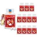 SPORTLEGS Fast Fitness Boost Pre Workout for Men and Women, Lactic Acid Suplement, Sports Endurance Fuel, Suplemen Endurance for Runners - NSF Sertifikasi untuk Sport, 120- Capsule Botle, Paket 12