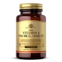 Solgar Dry Vitamin A 1500 mcg (5000 IU), 100 Tablet - Mendukung Healthy Eyes, Skin & Imune System - Non-GMO, Vegan, Gluten Free, Dairy Free, Kosher - 100 Servings