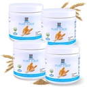Ya Anda bisa! Minum Booster - Organik Hijau Powder Superfood Minum Mix - 4 Pack dengan Alfalfa Grass, Wheatgrass, Kale, Barley Grass, Lemon Juice Powder - Kaya dalam Antioksidants, Vitamin dan Mineral.