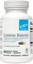 XYMOGEN Cytokin Balance for Antioksidan Detoksifikasi Dukungan - Green Tea Extract, Trans- Pterostilbene, Turmeric Extract, Glucoraphanin (30 Capsules)