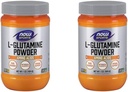 NOW Foods L-Glutamine Pure Powder, 16 Ounce (Paket 2)