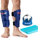 Shin Splint Relief: Hot & Cold Packs, Cryoball & Stretch Bands untuk Shin Splints 124; Hot & Cold Therapy for Leg Pain Relief 126; by Magic Gel