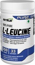 L-Leucine - 100gram 12.4; 100% Murni & USP Tingkat - Ideal Intra Tambahan Kerja