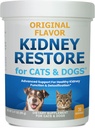 Pemulihan Kidney untuk Pemulihan Kucing & Anjing Asli Friine & Canine Ginjal Detox & Repair Tambahan, Ginjal Fungsi Cat & Dog Ginjal Dukungan untuk Kesehatan Ginjal 90 Gr
