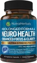 Tambahan Brain Booster -90 Day Suppply- Nootropics Mental Clarity, Memory & Focus. Formulir Ilmiah untuk Performance Terlama - DMAE, Bacopa Monnieri, Rhodiola Rosea.