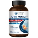 Vitamin World Triple Power Complete, Glucosamin Chondroitin dengan Suplemen Dukungan Bersama MSM, Collagen & Boswellia Serrata Ekstrak, Dukungan Kekuatan Gabungan, Komksibilitas & Fleksibilitas, 180 Caplets