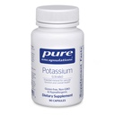 Penambahan Karantina Murni Potasium (Citrate) - Ensitious Electrolite Suplement untuk Mendukung Fungsi Nerve & Muscle, Adrenal, Hormones, Kesehatan Jantung & Energi * - Potolar Citsule Capsule - 90 Capsules
