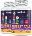 NBest Tall 124; Dukung Bone Energy, Bone Health, Enhanced Immune and Whole Body Wellness dengan Calcium, Collagen, dan Herbs for Ages 5 + & Teens 124; Pack 2 Whole 124; 2 Bulan Supply