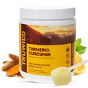 TruWild Vegan Turmeric Curcumin Drink Mix Powder dengan Curcuminoids Black Pepper Ginger untuk mendukung Wellness and Joint Health, All Nature Made in USA, 20 Servis