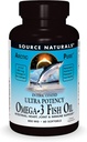 Source ArcticPure Omega-3 Fish Oil 850mg Ultra Potency EPA + DHA For Heart, Joint, Brain & Imune Health -Entiic Coated For Sensitive Homach - 60 Softgels