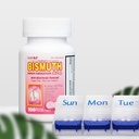 HealtA2Z ® Mega Savings Bundle: Subsalicylate 262mg, 100 Chewable Tablets & 7- Day XL Pill Organizer