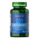 Puritan 's Pride None-GMO Soy Isoflavones 750mg, Dietary Suplement with Active Daidzein, Genistein, and Glycitein Supports Menopause and Hot Flashes, 120 Rapid Rapid Rampsules