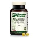 Proses Standar Tuna Omega- 3 Dapat Dikunyah - Tambahan Minyak Ikan dengan DHA - Omega-3 Tambahan untuk Dukungan Kesehatan Otak & Mata - Sumber Excellent Antioksidants - Gluten- Bebas & Non-Dair- 120 Softgels