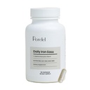 Perelel Daily Iron Ease, 15MG Iron Suplemen dengan Magnesium, Vitamin C, & Vitamin B12 untuk Dukungan Nutrient & Energy, Capsules for Women and Men, Soy, Dairy & Gluten Free, Non GMO, 30 Pil