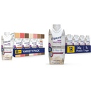 Pastikan Max Protein Nutrition Shakes, Variety Pack, dengan 30g dari Protein & Max Protein Nutrition Shake dengan 30g Protein, 1g of Sugar, High Protein Shake, French Vanilla, Liquid, 11 fli oz (Paket 12)