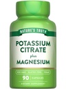 Nature 's Truth Potasium Citsules Capsules 124; 90 Count 124; Vegan, Non-GMO & Gluten Free Suplemen