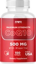 Dr. JOEL 'S MOM Nuttrix CoQ10 500mg - Cellular Energy Production Support - Best Absorpsi dengan Bioperin - 150 Softgel - dibuat di USA