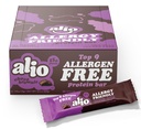 Alio Protein Bars - Choco Brownie (12 Bars) - Free From The Top 9 Food Algergens, High Protein, Lower-Calorie, Vegan, Gluten- Free, Non-GMO, Plant - Based, Benih Oil Free, Delicious & Healthy Snack