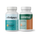 Emma Gut Health & Elimipure Cleanse Bundle - Complete Digetical Detox Bundle for Bloating, Metabolism, and Microbiome Dukung Oage4; Leaky Gut Repair, Colon Cleanse & IBS Relief