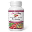 Faktor Alam, GrapeSeedRich Grape Ekstrak Benih, Dukungan Antioksidan untuk Respon Inflamatory Sehat, 120 Kapsul