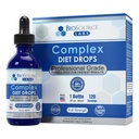 Complex Diet Drops - Best Natural Drops for Men and Women (1 Bottle, oz) - 30 Day Suppply