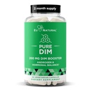 Tambahan DIM 200 Mg untuk Perempuan atau Pria - Estrogen Hormone Penyesuaian Energi, Fatigue, Stress, Menopause, Panas - Enhanced Biovavability BioPerine - 60 Vegan Soft Capsules