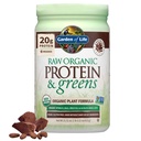 GARDEN OF LIFE Organic Chocolate Protein & Hijau, 21.51 OZ