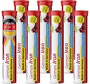 T & D Iron 14 mg - 140 Vegan Drink Effervescent Tablet - Cherry Flavor - dibuat di Jerman