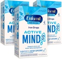 Enfamilil Fer-In- Sol Iron Supplement Drops for Infants & Toddlers, Supports Brain Development, 50 mL Dropper Bottle, Paket 3