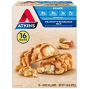 Atkins Snack Bar, Pecutty Overload, 8g Protein, 7g Fiber, 3g Net Carbs, Keto Friendly, 16 Count
