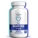 Iron Repair Just Natural Iron Supplement, Best Absorpsi & Gentle on Stomach, Monash Low FODMAP, Raise Hemophin Iron Pills for Women, Men, Teens, & Pregnancy 90 Bovine Gelatin Capsules