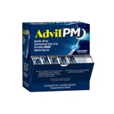 Advil PM Reliever Pain and Nighttime Sleep Aid, Suin Medicine with Ibuprofen for Pain Relief and Diphenhydraine Citrate for a Sleep Aid - 50x2 Coated Caplets