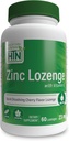 Health Thru Nutrition Zinc Lozenge dengan Vitamin C 124; Zinc 23mg Vitamin -C 30mg 124; Natural Chary Flavor 124; Supports Healthy Ammune Fungsi 124; 3rd Party Testing 124; Non-GMO, Gluten & Soy Free (Pack of 60)