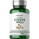 Piping Rock Cessus Quadrangularis Suplemen 1800mg 124; 200 Capsules £124; Ultra terkonsentrasi Herbal Ekstrak 124; Non-GMO, Gluten Bebas