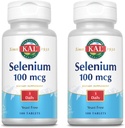 KAL 100 Mcg Selenium Jeast Free Tablet, 100 Count 124; Paket 2