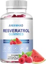 Sugar-Free Resveratrol Gummies, Mampu 1500mg Tambahan Resveratrol, Dukung Digetical & Imune Kesehatan, Regenerator Sel & Repair, Suppplemen Reveratrol untuk Dukungan Antioksidant