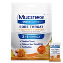 Mucinex Intasoothe Throat Relief Drops, Sore Throat Lozenges, Sore Throat Medicine dengan Hexylresorcinol, Cough Drops Alternative, Honey & Echinacea Flavor, 40 ct