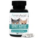 AminAwear Small Dogs & Cat Kidney Dukung - Promotes Healthy Kidney Dukungan dalam Kucing & Small Dogs - 300mg, 60 Capsule